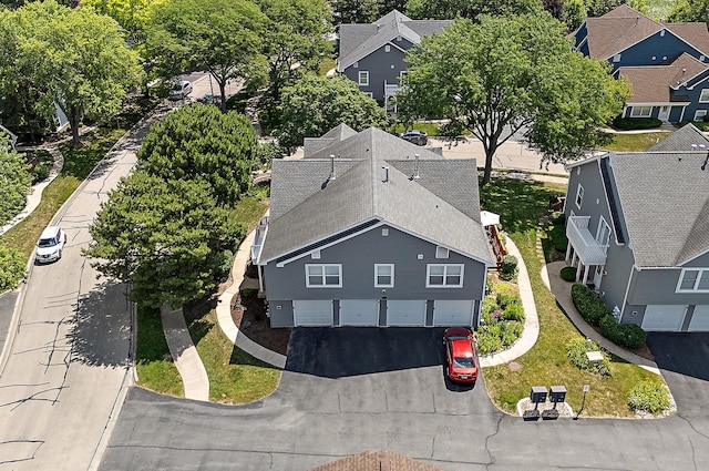 2725 Weeping Willow Dr Unit D, Lisle, IL 60532 - view from above of property