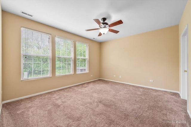 16 Christie Ct Unit 16, Algonquin, IL 60102 - carpeted spare room with healthy amount of natural light and ceiling fan