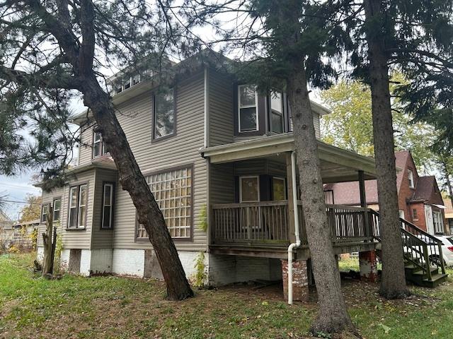 10230 S Union Ave, Chicago, IL 60628 - rear view of house