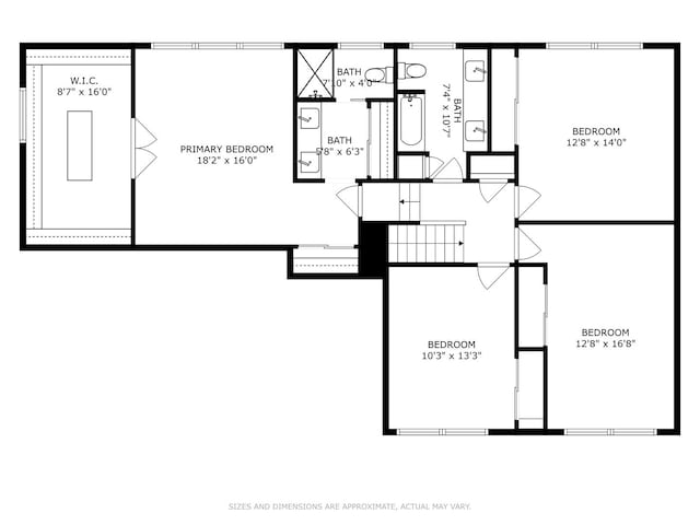 2425 N Drury Ln, Arlington Heights, IL 60004 - view of floor plan / room layout