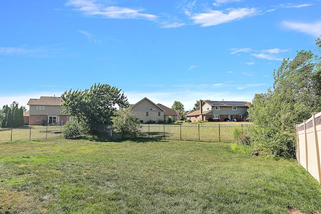 8542 Monaghan Dr, Tinley Park, IL 60487 - fenced backyard with a residential view