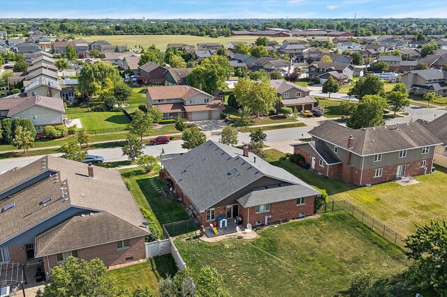 8542 Monaghan Dr, Tinley Park, IL 60487 - aerial perspective of suburban area
