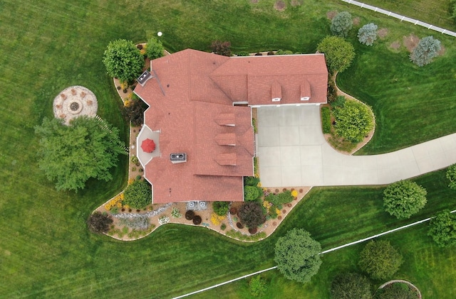 6531 W Cedar Ct, Monee, IL 60449 - aerial view of property and surrounding area
