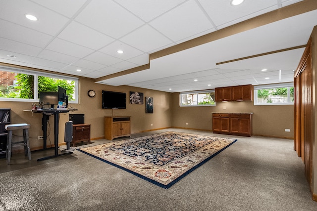 228 S Glendale Ave, Barrington, IL 60010 - living area with recessed lighting and light carpet