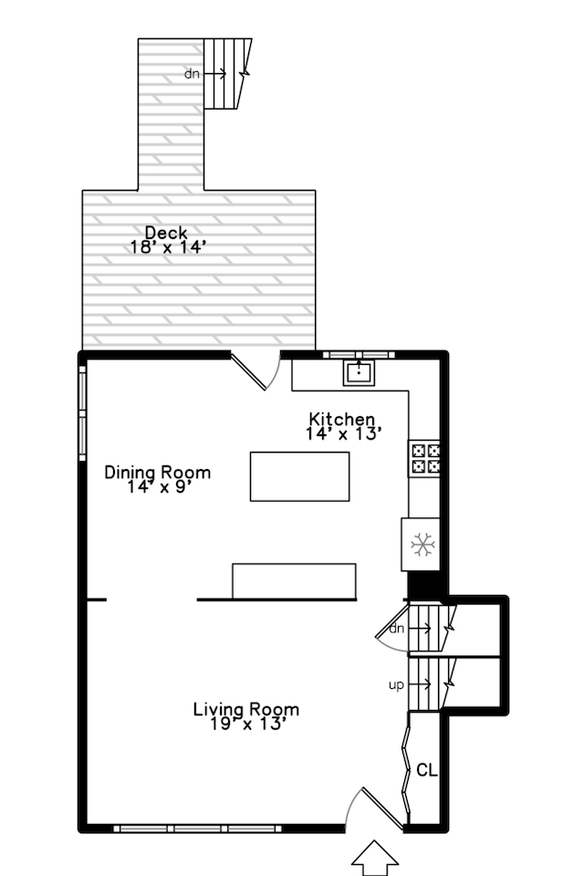 228 S Glendale Ave, Barrington, IL 60010 - view of room layout