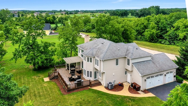 18013 Saint Andrews Dr, Marengo, IL 60152 - view from above of property