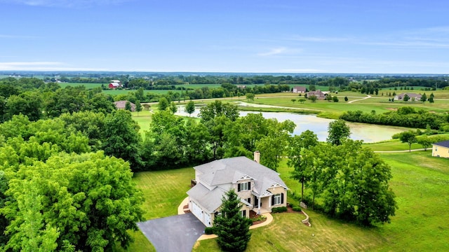 18013 Saint Andrews Dr, Marengo, IL 60152 - bird's eye view of a large body of water and a tree filled landscape