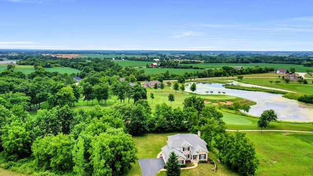 18013 Saint Andrews Dr, Marengo, IL 60152 - bird's eye view of a nearby body of water and a golf club