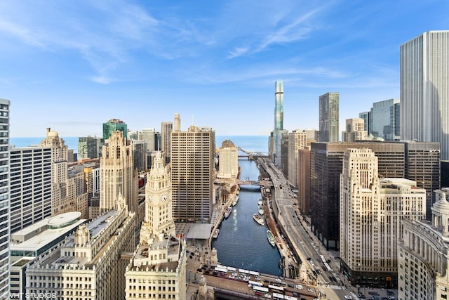 401 N Wabash Ave Unit 33Ab, Chicago, IL 60611 - skyline view with a large body of water and a notable bridge