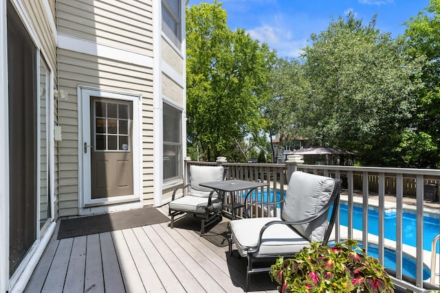 290 Knox Park Rd, Lake Zurich, IL 60047 - wooden deck featuring outdoor dining space