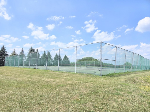 1928 Hidden Valley Dr, Lanark, IL 61046 - view of tennis court
