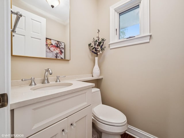 622 Kenilworth Ave, Kenilworth, IL 60043 - bathroom with vanity and toilet