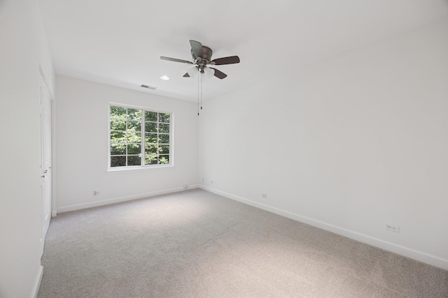 2566 Camberley Cir, Westchester, IL 60154 - empty room with carpet and a ceiling fan