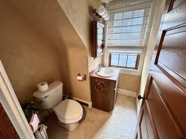 109 E Minnesota St, Spring Valley, IL 61362 - half bathroom with vanity and a textured wall
