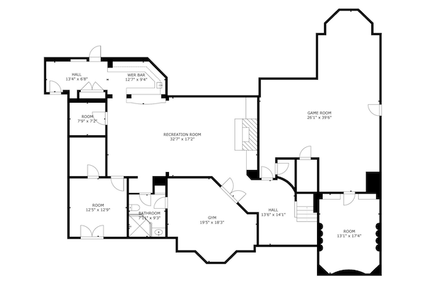 6403 S Garfield Ave, Burr Ridge, IL 60527 - view of room layout