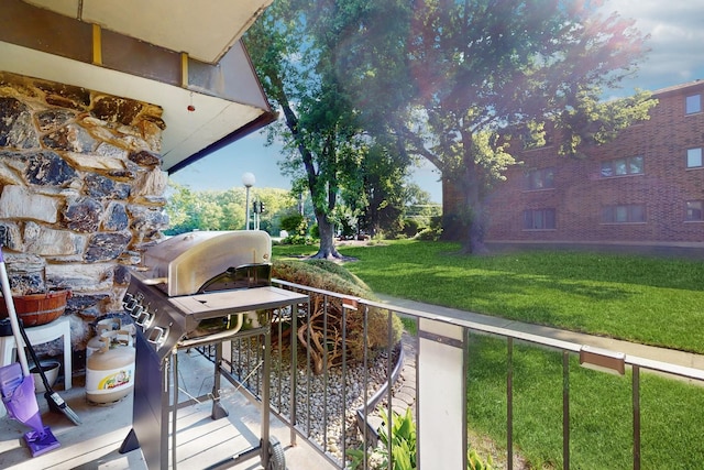 11104 O Gorman Dr Unit 41B, Palos Hills, IL 60465 - view of patio featuring area for grilling
