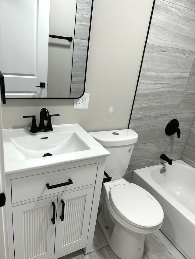 1224 S Harding Ave, Chicago, IL 60623 - bathroom featuring vanity and shower / bath combination