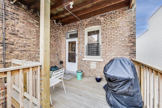 2333 N Spaulding Ave, Chicago, IL 60647 - view of wooden deck