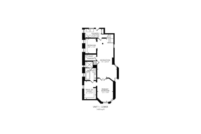 2333 N Spaulding Ave, Chicago, IL 60647 - view of floor plan / room layout