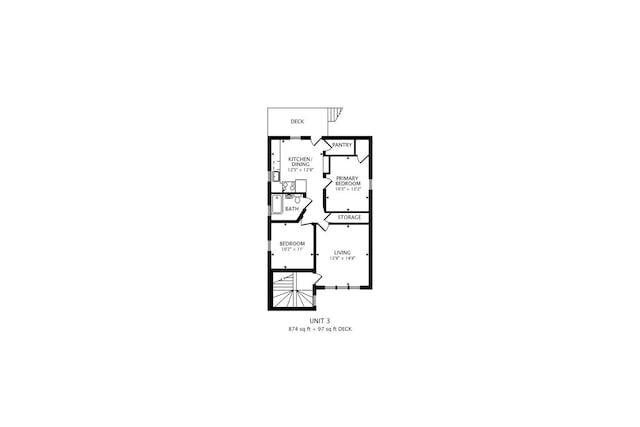 2333 N Spaulding Ave, Chicago, IL 60647 - view of property floor plan