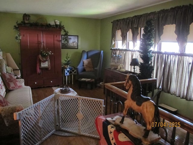 15521 116th Ct, Orland Park, IL 60467 - living area with plenty of natural light and wood finished floors