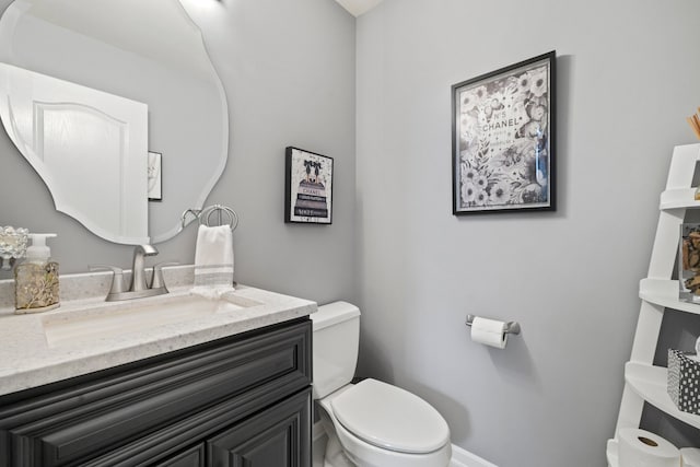 700 Monroe Dr, Lindenhurst, IL 60046 - bathroom featuring toilet and vanity