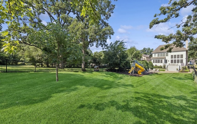 4603 Oakwood Ave, Downers Grove, IL 60515 - view of yard featuring a playground