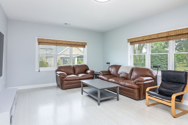15442 W Purley Ct, Homer Glen, IL 60491 - living room with light wood finished floors and baseboards
