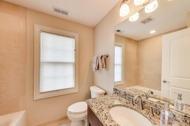 6067 N Oconto Ave, Chicago, IL 60631 - bathroom with vanity and toilet