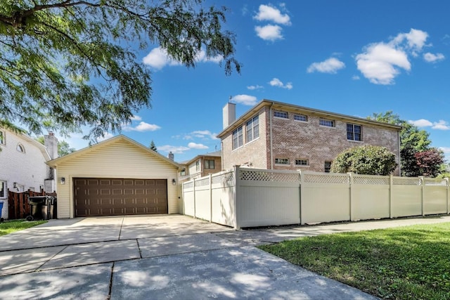 6067 N Oconto Ave, Chicago, IL 60631 - view of home's exterior featuring a garage