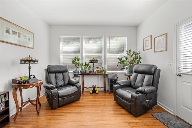 93 W Essington Dr Unit 93, Round Lake, IL 60073 - living area with light wood-style flooring and baseboards