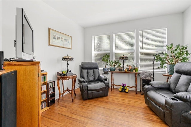 93 W Essington Dr Unit 93, Round Lake, IL 60073 - sitting room featuring light wood-style floors and baseboards