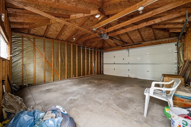1246 N Monitor Ave, Chicago, IL 60651 - garage with a garage door opener
