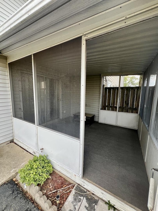 2350 Carnation Dr Unit 4, Crest Hill, IL 60403 - view of unfurnished sunroom