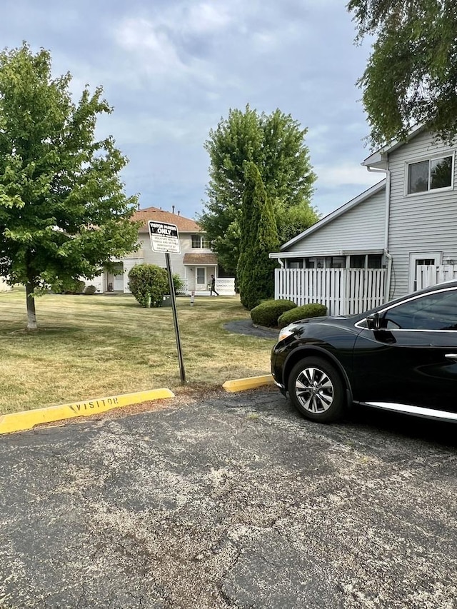 2350 Carnation Dr Unit 4, Crest Hill, IL 60403 - view of uncovered parking lot