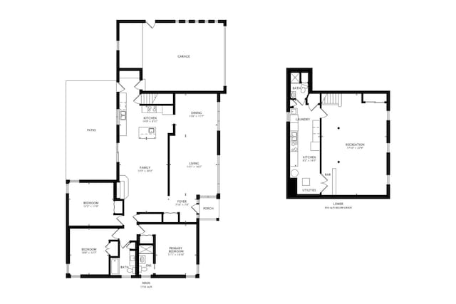 835 Tomawadee Ln, Park Ridge, IL 60068 - view of floor plan / room layout