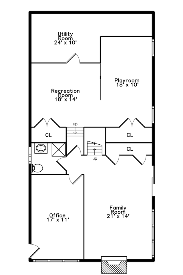 7613 Stratford Pl, Darien, IL 60561 - view of room layout