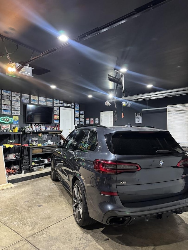 412 Merry Oaks Rd, Streamwood, IL 60107 - garage with a garage door opener