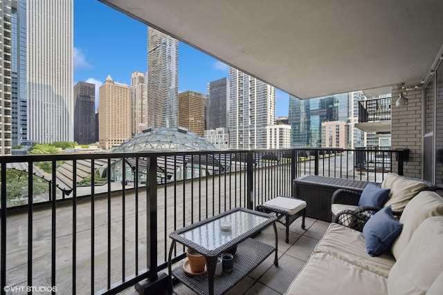 400 E Randolph St Unit 826, Chicago, IL 60601 - balcony with a skyline view