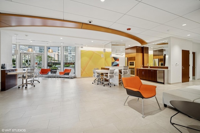 400 E Randolph St Unit 826, Chicago, IL 60601 - building lobby featuring recessed lighting and a security system