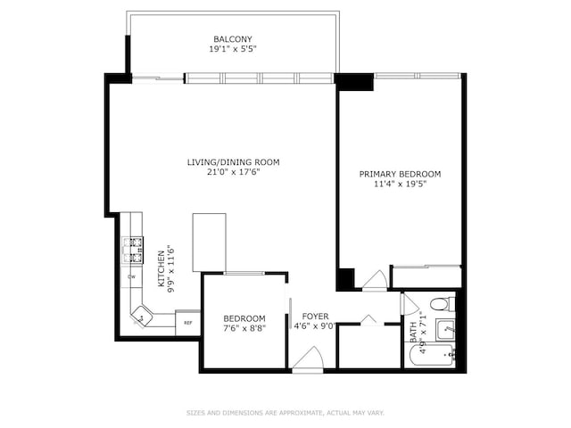 400 E Randolph St Unit 826, Chicago, IL 60601 - view of home floor plan