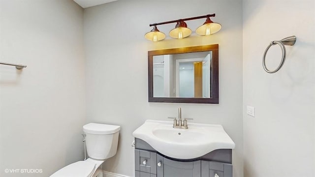 137 Forest Ave, Fox Lake, IL 60020 - bathroom with vanity and toilet