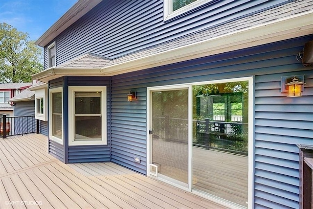 137 Forest Ave, Fox Lake, IL 60020 - view of wooden deck