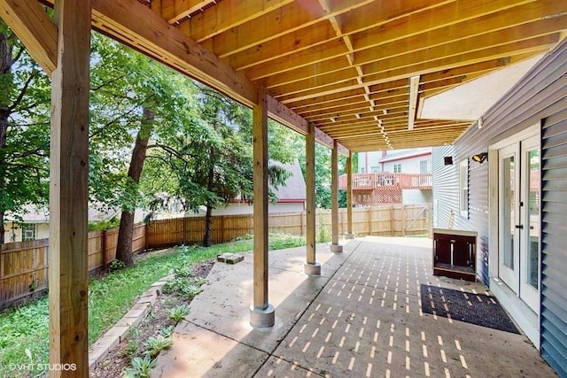137 Forest Ave, Fox Lake, IL 60020 - fenced backyard with a patio