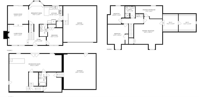 137 Forest Ave, Fox Lake, IL 60020 - view of property floor plan