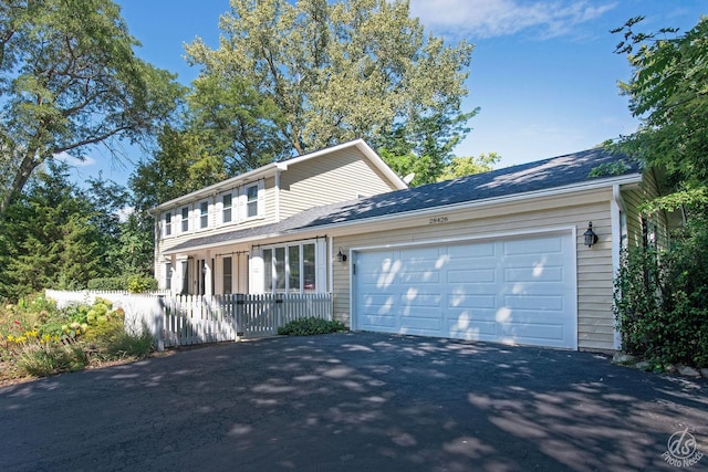 28426 W Lindbergh Dr, Barrington, IL 60010 - view of front facade with driveway and an attached garage