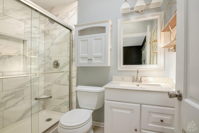 28426 W Lindbergh Dr, Barrington, IL 60010 - bathroom with vanity and a shower stall