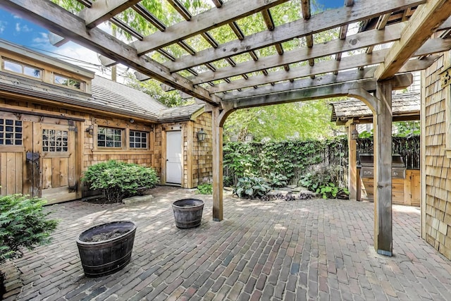 3822 N Claremont Ave, Chicago, IL 60618 - view of patio / terrace featuring an outdoor fire pit and area for grilling
