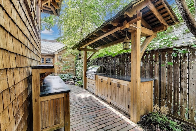 3822 N Claremont Ave, Chicago, IL 60618 - view of patio / terrace with area for grilling