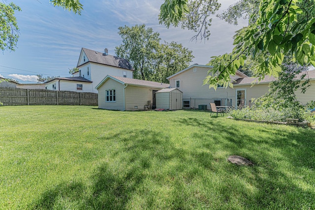 2025 Hermon Ave, Zion, IL 60099 - view of yard featuring a shed